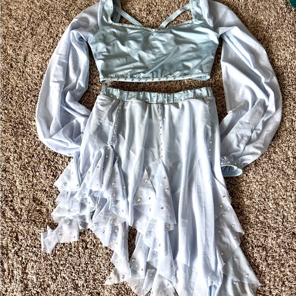 Weissman Sky Blue Dancewear